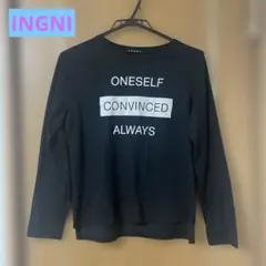INGNI 薄手 長袖 ロゴTシャツ Mサイズ