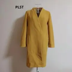PLST　プラステ　ノーカラー　チェスターコート