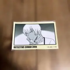 名探偵コナン　安室透　連載30周年記念　名探偵コナン展　コマステッカー
