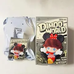 DIMOO WORLD x DISNEY ぬいぐるみキーチェーン Minnie