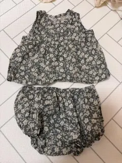 ハンドメイドフレブル服no.綿麻混合キャミソール型 - メルカリ