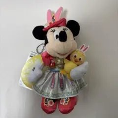 Tip-Topイースター ミニーマウス ぬいぐるみバッジ