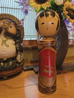 昭和レトロ 内閣総理大臣賞受賞作家 高橋達郎作 創作こけし 伝統こけし