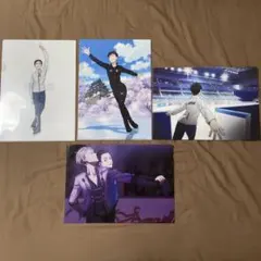【MIZUNO】ユーリ!!! on ICE クリアファイル 4枚セットのサムネイル
