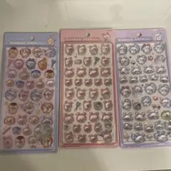 ちいかわボンボンドロップシール3点セット　モモンガ　古本屋　新品未使用未開封