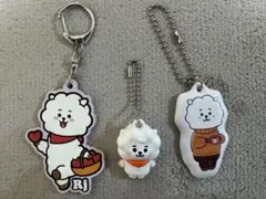 BT21 RJキーホルダー 3個まとめ売りBTS ジン JIN
