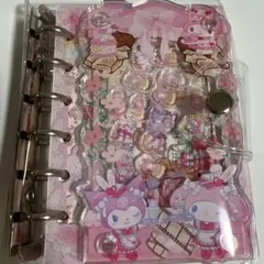 マイメロ クロミ A7 シャカシャカノート バインダー シール帳 カバー付き