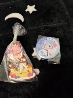 Re:ゼロから始める異世界生活　ラバーストラップ 缶バッジ