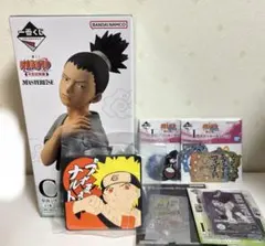 一番くじ NARUTO 中忍試験編 C賞 奈良シカマル おまけ5個付き