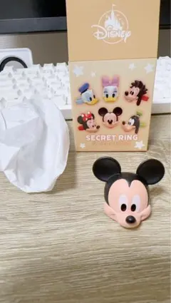 ディズニーストア　ミッキー＆フレンズ シークレットリング フェイス ミッキー