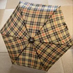 チェック柄 折りたたみ傘