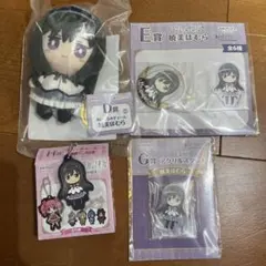 アニプレックスくじ 魔法少女まどか☆マギカ まどマギ 暁美ほむら 4点セット