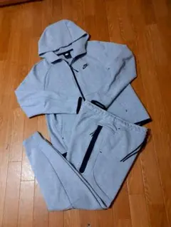 NIKE　テックフリース　セットアップ　上下　グレー　M/S　国内正規品