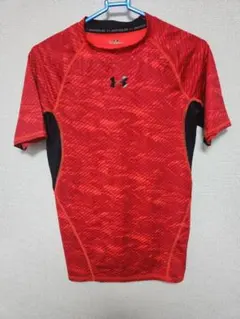 UNDER ARMOUR　アンダーアーマー　コンプレッションシャツ　レッド　MD