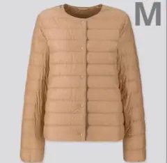 ユニクロ ベージュ ウルトラライトダウン M 廃盤