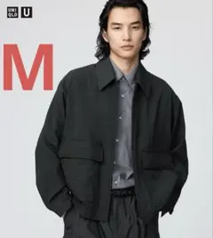 UNIQLO U ショートブルゾン Mサイズ UNIQLOU ユニクロU