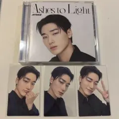 ATEEZ サンVer.　『Ashes to Light』 トレカ3枚