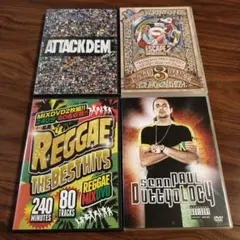 REGGAE DVD 4枚セット
