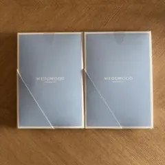 【新品未使用】WEDGWOOD ウェッジウッド 水色 タオルハンカチ 2枚セットのサムネイル