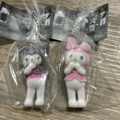 サンリオキャラクターズ　ミニチュアチャーム　クロミ✖️マイメロセット