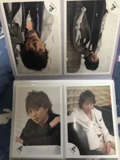 嵐 公式写真　嵐ロゴ　櫻井翔　レトロ