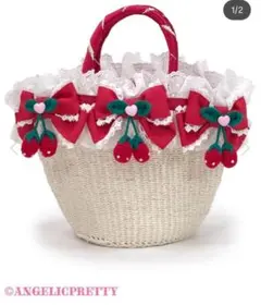 Decoration Strawberryかごバッグ　美品のサムネイル