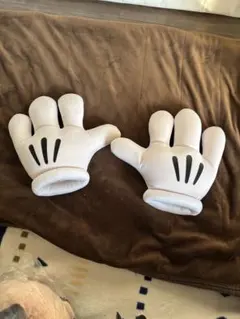 ミッキーの手　グーフィーのファンキャップ　セット