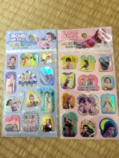 K-POP　デーモンハンターズぷっくりシール2シートセット