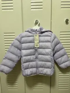 ユニクロ 中綿ジャケット 上着 薄紫 パープル