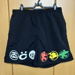 STUSSY ハーフパンツ　ブラックのサムネイル