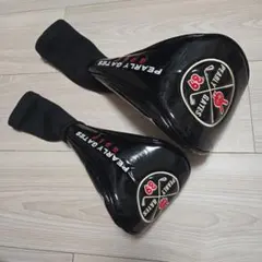 2つセット Pearly Gates ドライバー&3～7番ウッド用ヘッドカバー