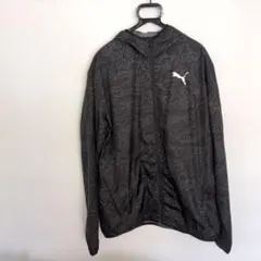PUMA カモフラージュ ウィンドブレーカー XL