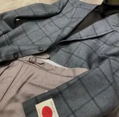 BEAMS F /リネンウール ウインドウペーン ジャケット