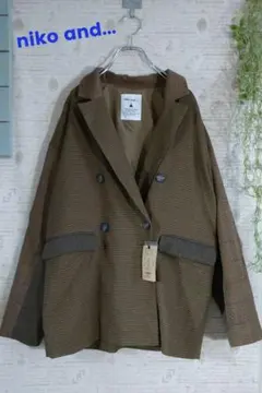 niko and…ニコアンド✳️新品未使用タグつきパッチワークジャケット