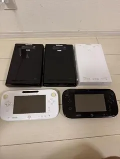 Wii U 本体 ホワイト ブラック台セット