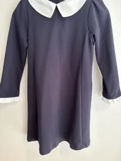 1度のみ着用⭐︎UNIQLO ネイビー ワンピース 130