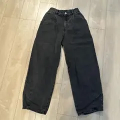 GU バレルレッグジーンズ　150 キッズ