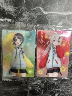 (新品)ホロライブ2期生トレーディングカード セット(大空すばる、百鬼あやめ)