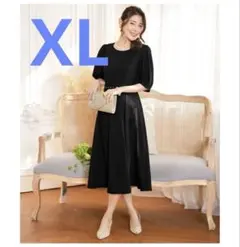 ワンピース ドレス　フォーマル ドレスプラス　セレモニー　七五三　入学式　XL