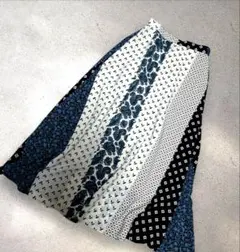 新品　LHELBIE ミックス　デザインスカートのサムネイル