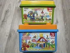 アンパンマン　ブロックラボ　2種セット　人形付き