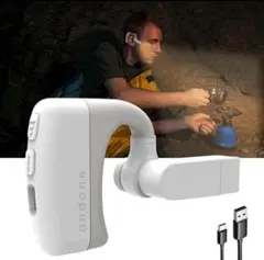 andone イヤホン ライト シンプル 通勤 在宅ワーク 災害 便利　②