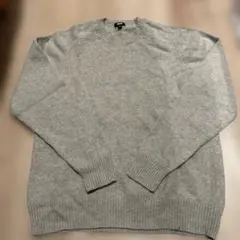 y*o様 値下げUNIQLO ラムクルーネックセーター ベージュ　XL