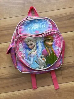 アナと雪の女王 Disney キッズリュック ピンク 紫 アナ雪 エルサ オラフのサムネイル