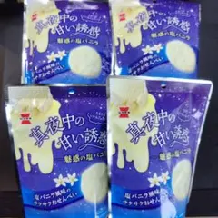 岩塚製菓 真夜中の甘い誘惑 魅惑の塩バニラ 4袋セット