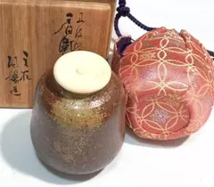 711】◉西川政美先生 金重陶陽先生の内弟子 備前焼茶入 共箱◉ - メルカリ