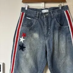 90's HIPHOP ヴィンテージ platinum fubu デニムパンツのサムネイル