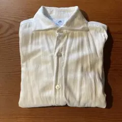Finamore 長袖シャツ ホワイト