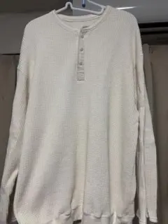 kinema ワッフルヘンリーネックシャツ サイズS