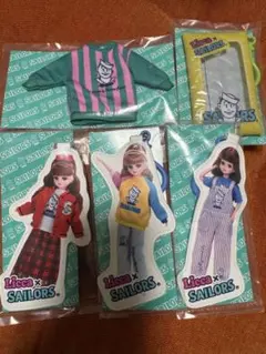 Licca SAILORS 衣装セット 5点